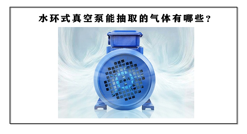 水環式真空泵能抽取的氣體有哪些？
