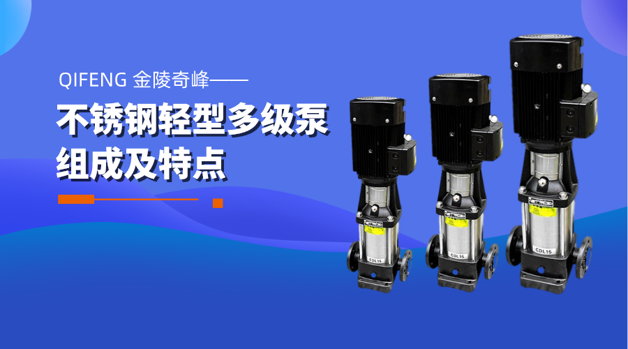 帶你了解不銹鋼輕型多級泵的組成及特點(diǎn)